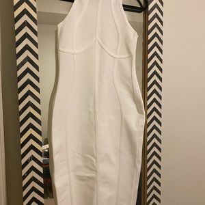 White MIDI dress